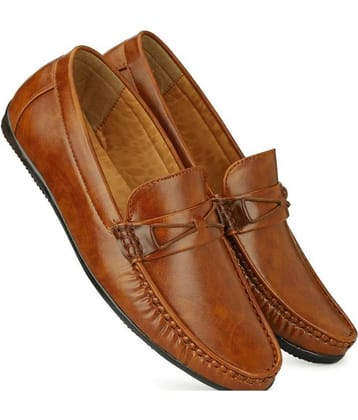 Buxton Tan Loafers