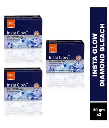 VLCC Insta Glow Diamond Bleach 30 g (Pack of 6)