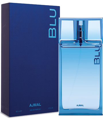 Ajmal Blu EDP 90ML Long Lasting Scent Spray Citrus Perfume Gift For Men Made In Dubai Pack of 1