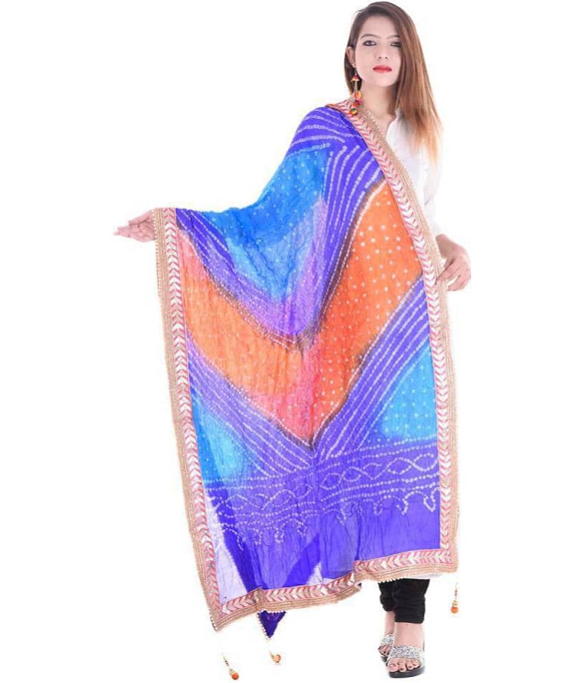 Apratim Multicoloured Art Silk Dupatta