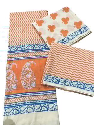 Handcrafted Baag Indico Print Fabric - Vibrant Natural Indigo Colors for Unique Creations