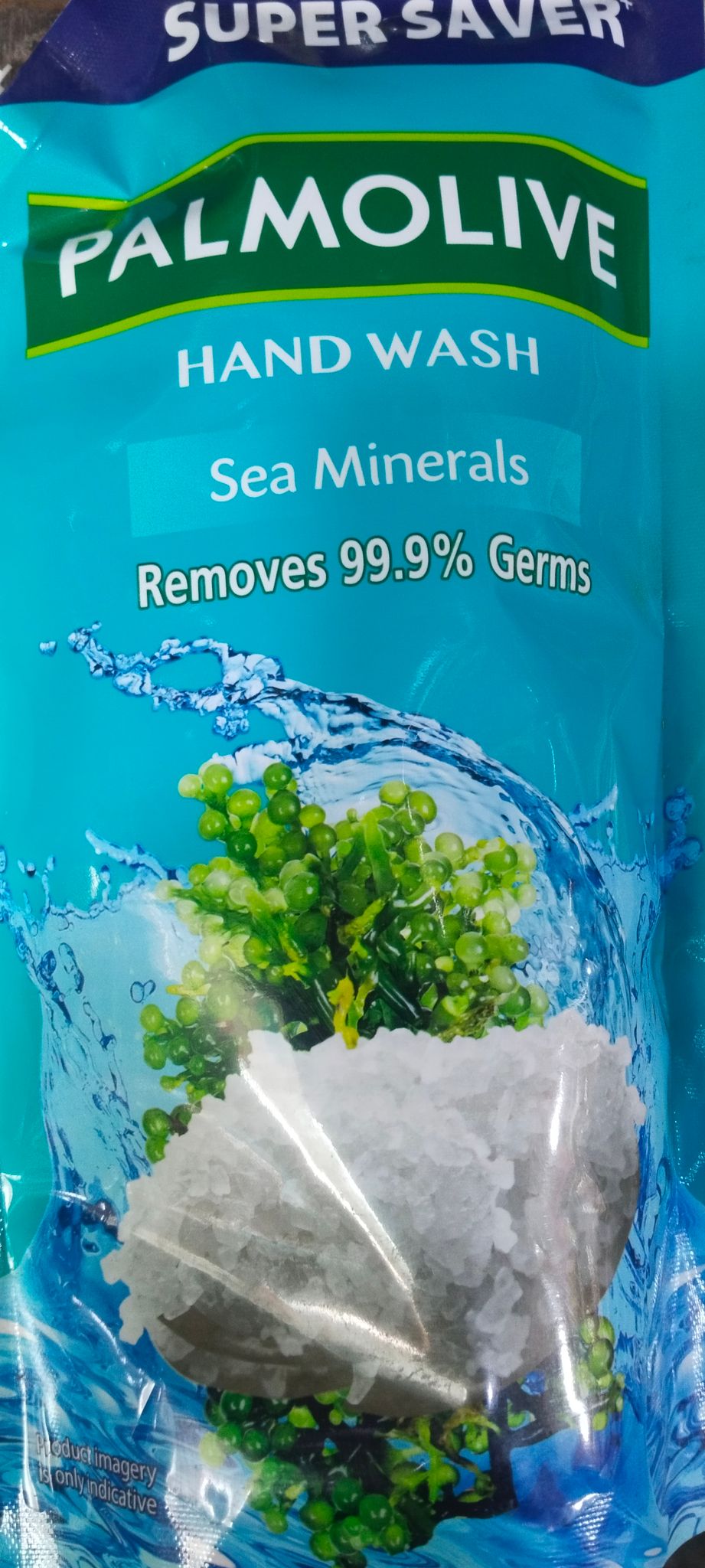 Palmolive Sea minerals Removes 99.9% germs 