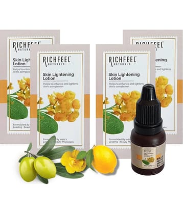 Richfeel Glowing Skin Lotion For Normal Skin 40 ml ( Pack of 4 )