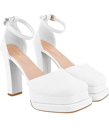 Shoetopia Pink Women's Sandal Heels