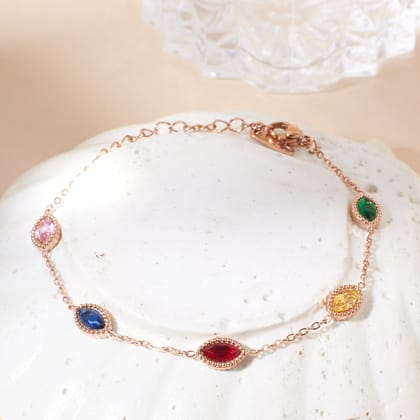 Dazzling Dreams Multi Diamond Bracelet