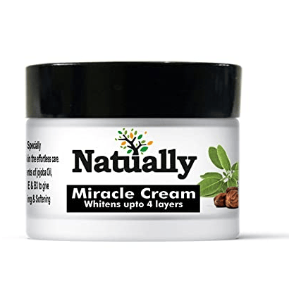 Natually Miracle Skin Care Cream Enriched With Jojoba Oil Aloevera With Multivitamins | Natural Moisturizing Whitening Cream-Natually Miracle Skin Care Cream Enriched With Jojoba Oil Aloevera Wit