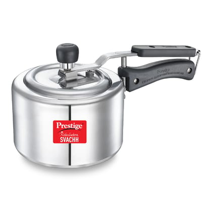 Prestige Nakshatra Svachh Aluminium Spillage Control Pressure Cooker, 1.5 L (Silver) Prestige Nakshatra Svachh Aluminium Spillage Control Pressure Cooker, 1.5 L (Silver)