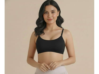 Stud & Gracy Sports/Daily Bra Non-Padded Black - S - 30