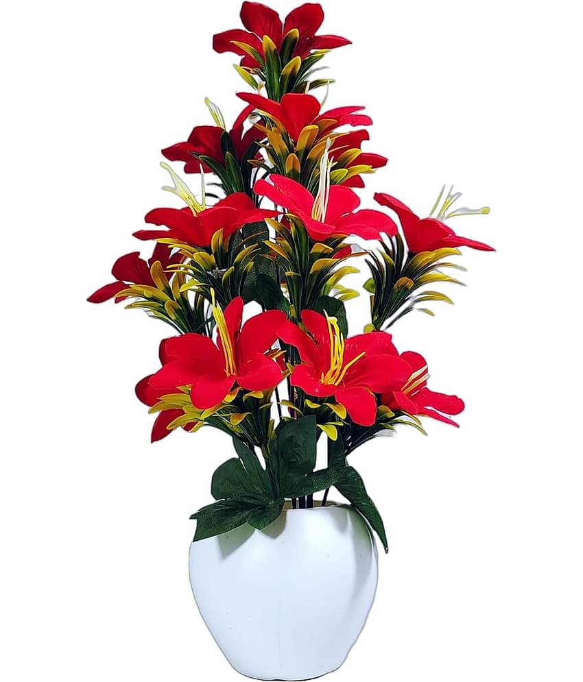 KanRaj - Multicolor Lily Artificial Flower ( Pack of 1 )