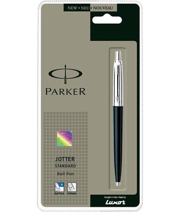 Parker Jotter Standard CT Ball Pen (Black), Pack Of 6