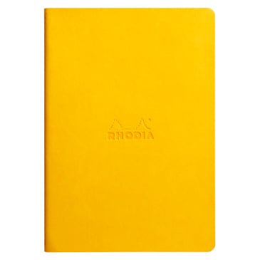 Rhodia Sewn spine notebook A5-Daffodil
