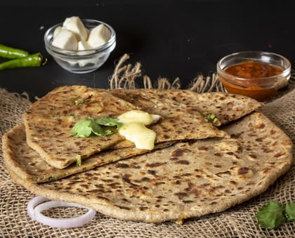 Paneer & Gobi Parathas Combo - Low Carb