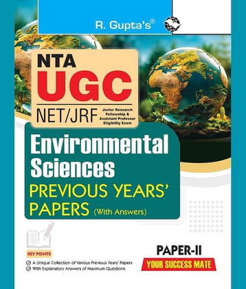 NTA-UGC-NET/JRF : Environmental Sciences (PAPER-II) Previous Years' Papers (With Answers)
