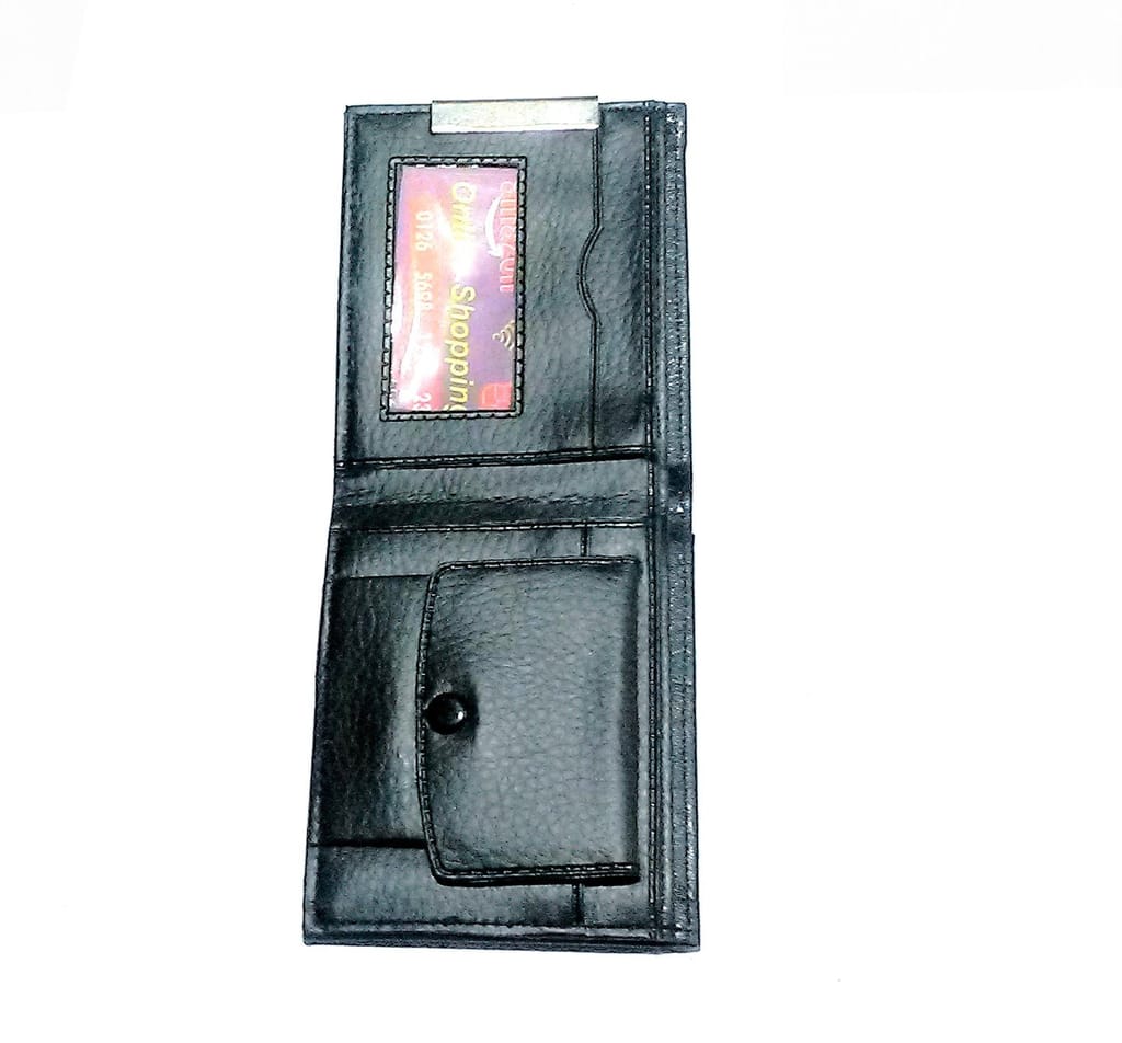 Nawani D.1 Unique Men's Black Wallet, Size- 11/9 cm - Formal Shoes | Buy online on ZillyBuy