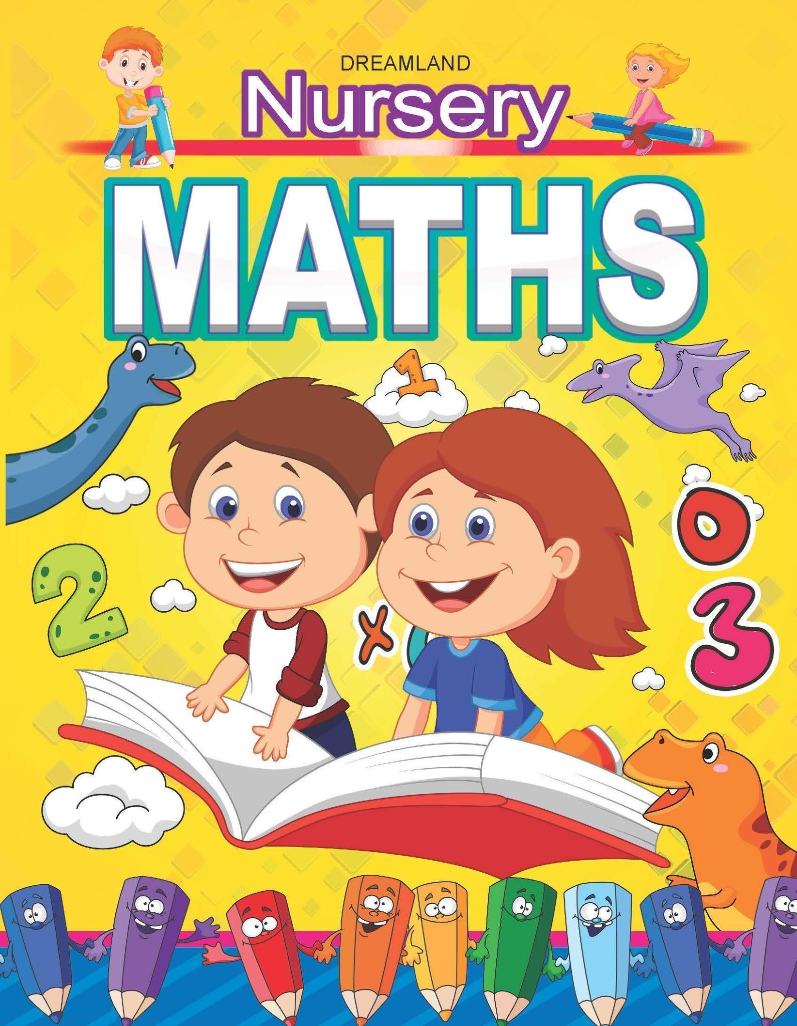 Nursery Maths Book for Age 2- 5 Years | Early Learning Books [Paperback] Dreamland Publications