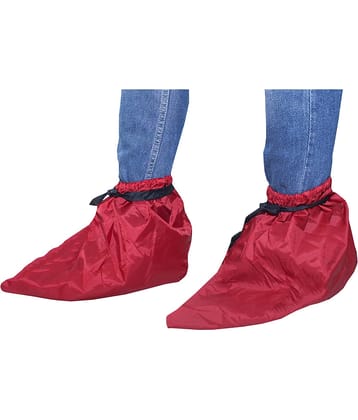 Goodluck Raincoat Set - Maroon