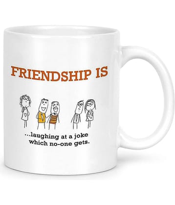 Idream Quote Printed Ceramic Coffee Mug 1 Pcs 330 mL