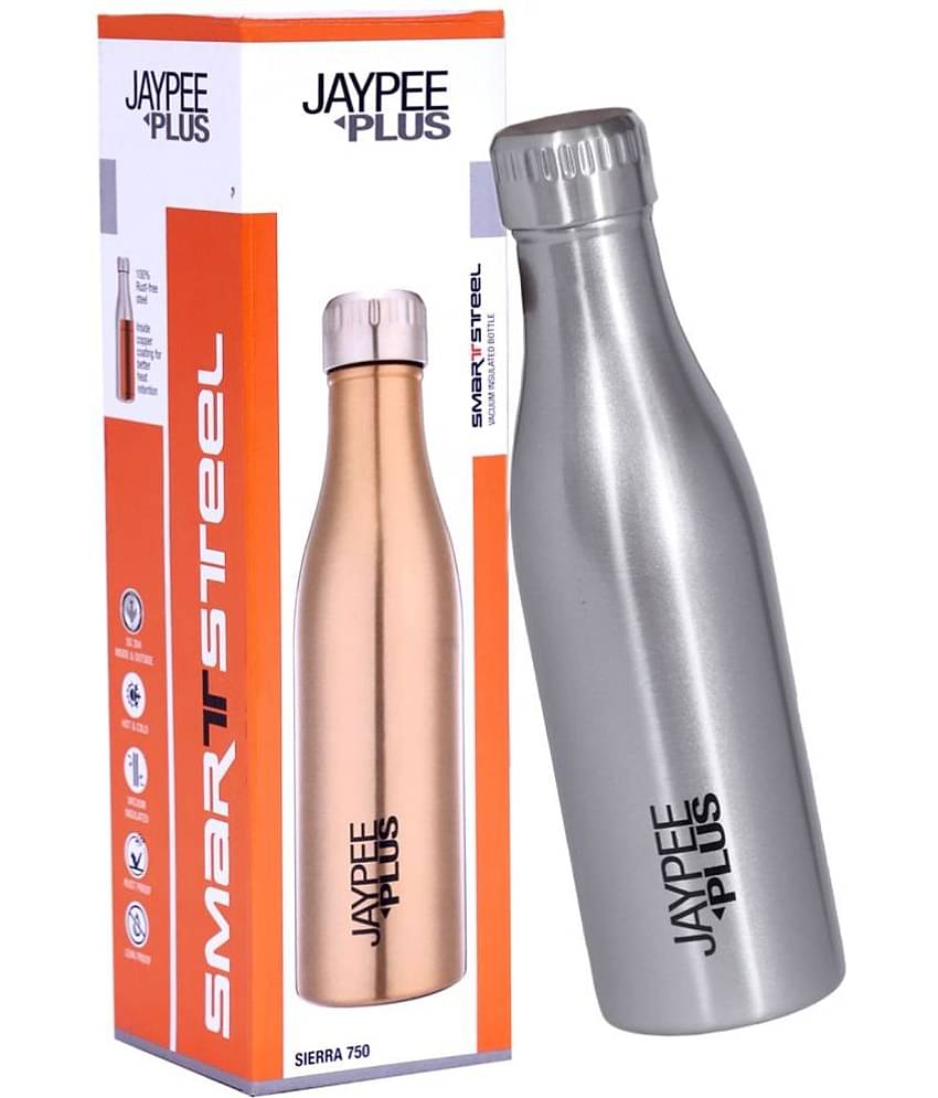 Jaypee Plus - Sierra 750  Black 750 mL Water Bottle ( Set of 1 )