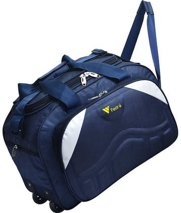 FEDRA - 40 Ltrs Blue Polyester Duffle Bag