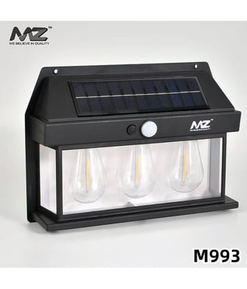 MZ 3W Solar Outdoor Wall Light ( Pack of 1 )