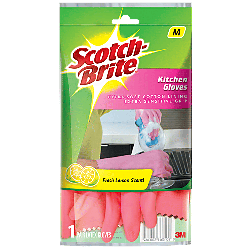 Scotch brite Kitchen Gloves Medium, 1 pc