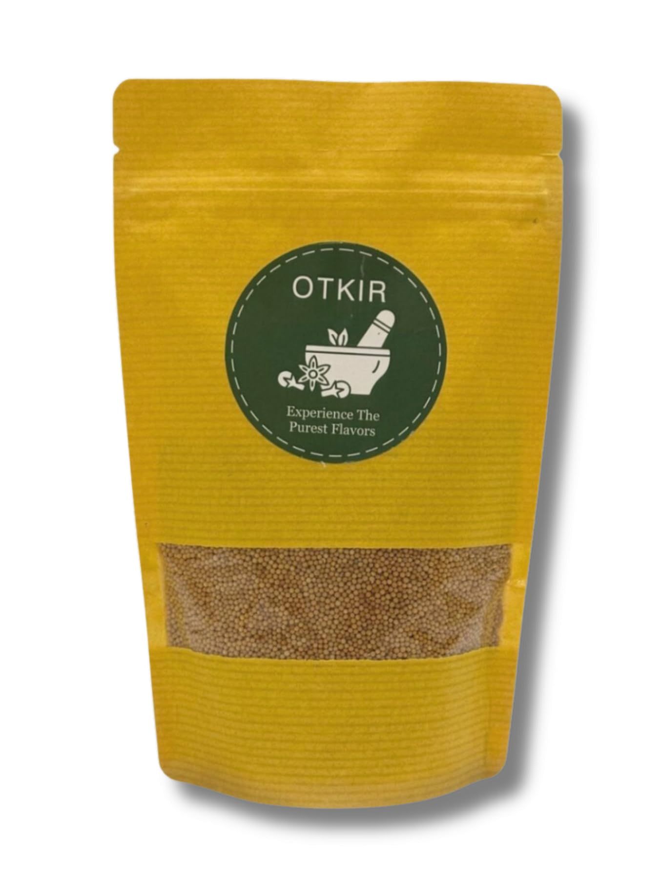 Otkir Pili Sarso (Yellow Mustard Seeds) - 100% Natural, Fresh & Authentic, Aromatic, Rich in Flavor, Ideal for Cooking, No Additives, Indian Origin