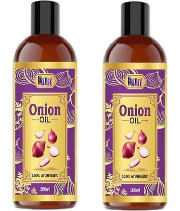 erum - Hair Growth Onion Oil 100 ml ( Pack of 2 )