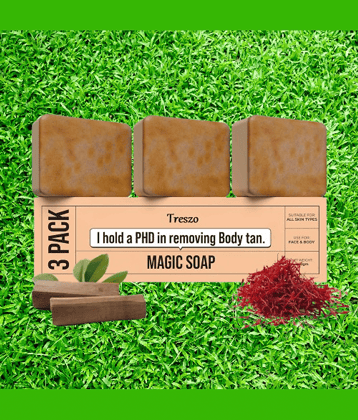 Treszo Beauty Ghor Magic Soap for All Skin Type ( Pack of 3 )