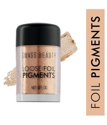 Swiss Beauty Loose Foil Pigment Eye Shadow Gel Colours 6 g Pack of 2