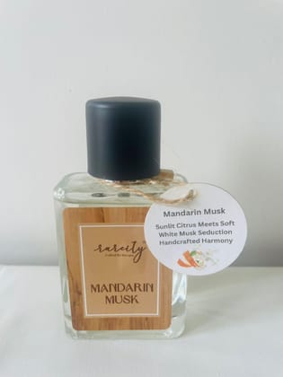 Rareity Perfume – Mandarin Musk 50ml | Unisex Fragrance for Men and Women | Fresh Long-Lasting Scent| Travel-Friendly