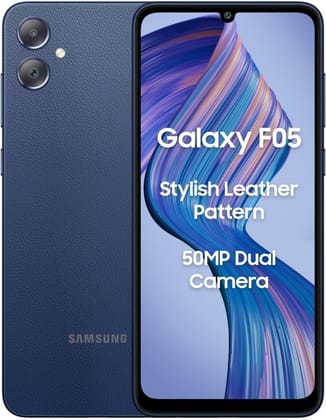 Samsung Galaxy F05 (Twilight Blue, 64 GB) (4 GB RAM) Samsung Galaxy F05 (Twilight Blue, 64 GB) (4 GB RAM) - Blue