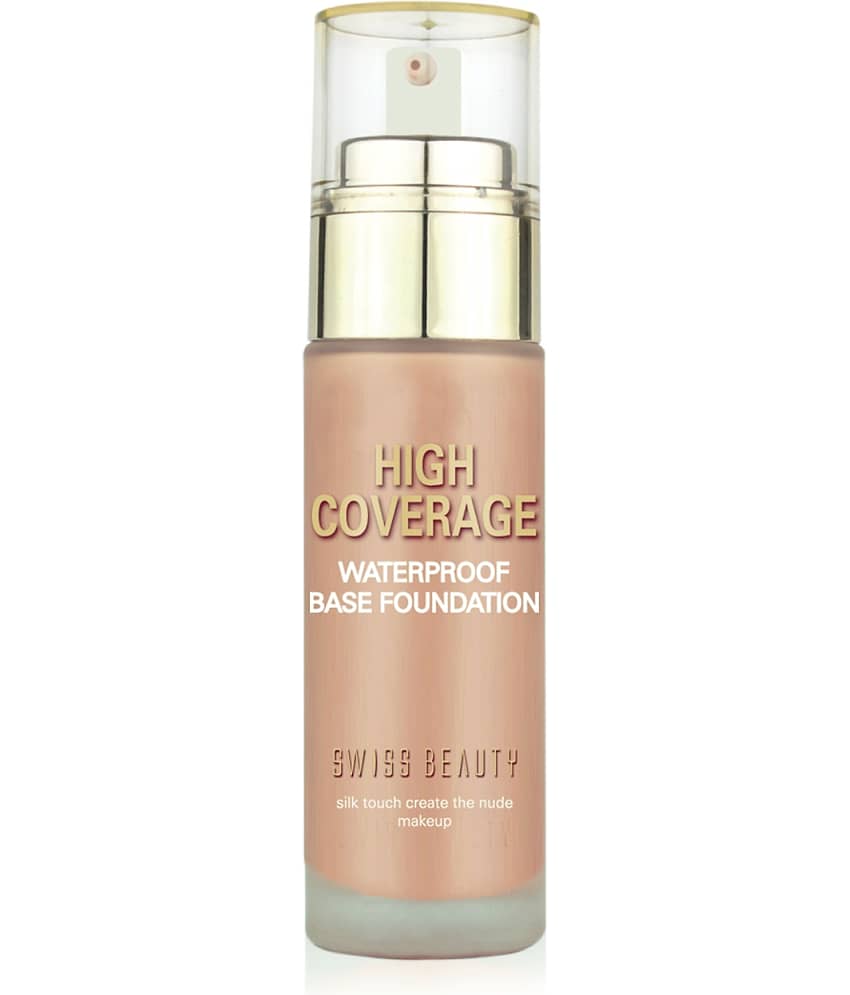 Swiss Beauty Waterproof Base Liquid Foundation (Classic Ivory), 60gm