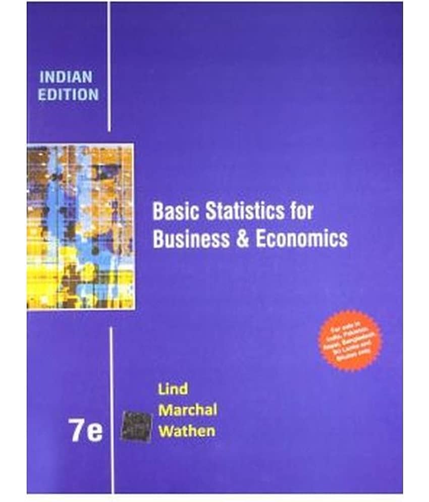 Basic Statistics For Business And Economics , 7Ed