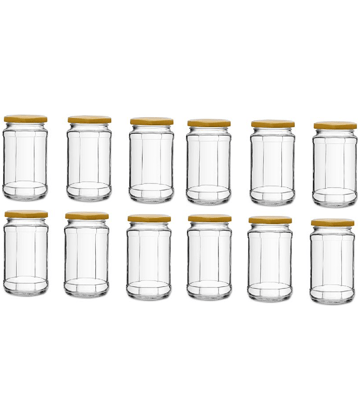 CROCO JAR - Gold Glass Spice Container ( More Than 10 )