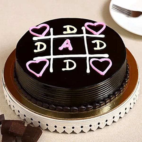 Happy Father's Day Truffle Cake Half Kg