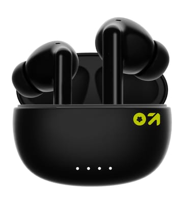 GOBOULT W20 Truly Wireless in Ear Earbuds with 40H Playtime, Zen ENC Mic, 45ms Low Latency, 13mm Bass Drivers, Type-C Fast Charging, Touch Controls, IPX5 Ear Buds TWS (Space Black)