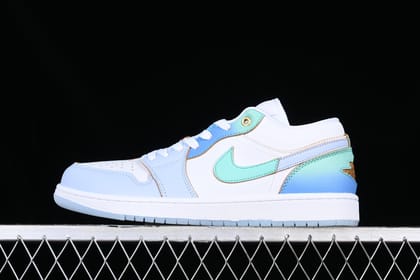 Air Jordan 1 AJ1 Low - Emerald Rise-Euro 41