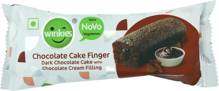 Winkies NOVO Cake Finger - Chocolate, 25 g