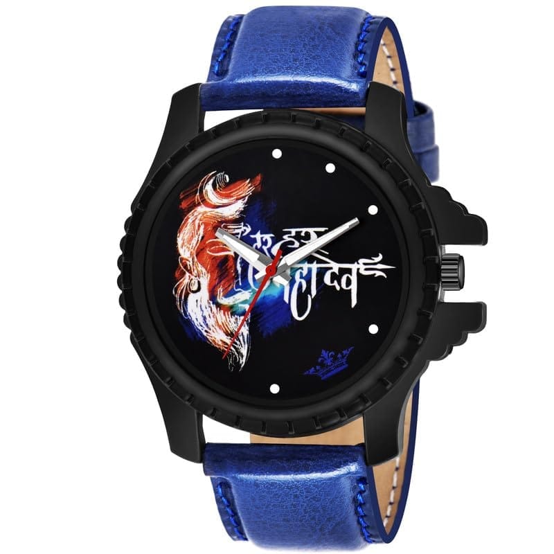 LOREM Multicolor MahaDev Analog Watch for Men LR66-UF