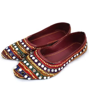Apratim Multi Color Ethnic Footwear