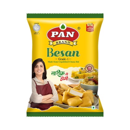 Pan Brand Besan Pouch, 500g