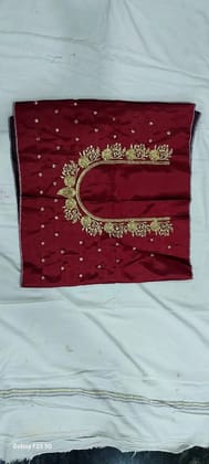 Nagaratnamma Boutique Electrical Embroidered Blouse Piece