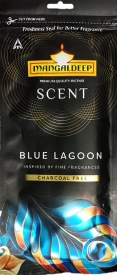 Mangaldeep Scent Blue Lagoon Incense Sticks, 1, 10G