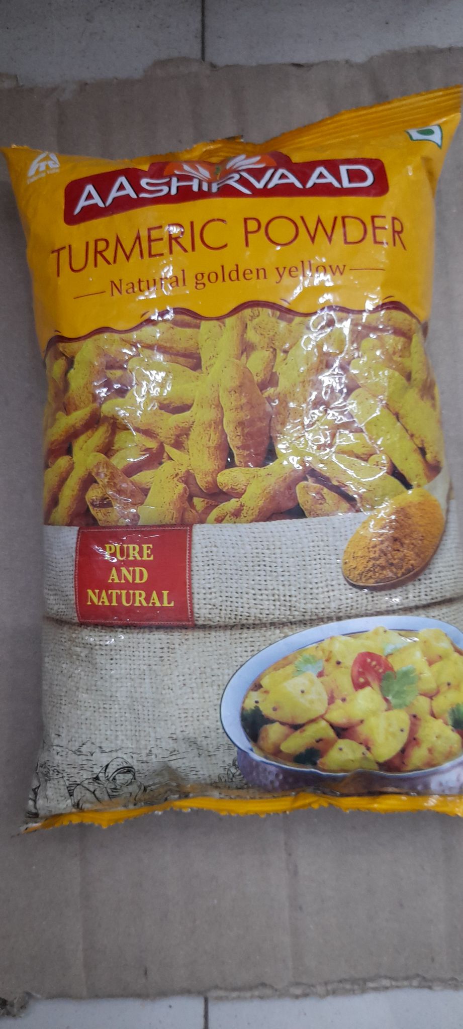 Aashirvaad turmeric powder 