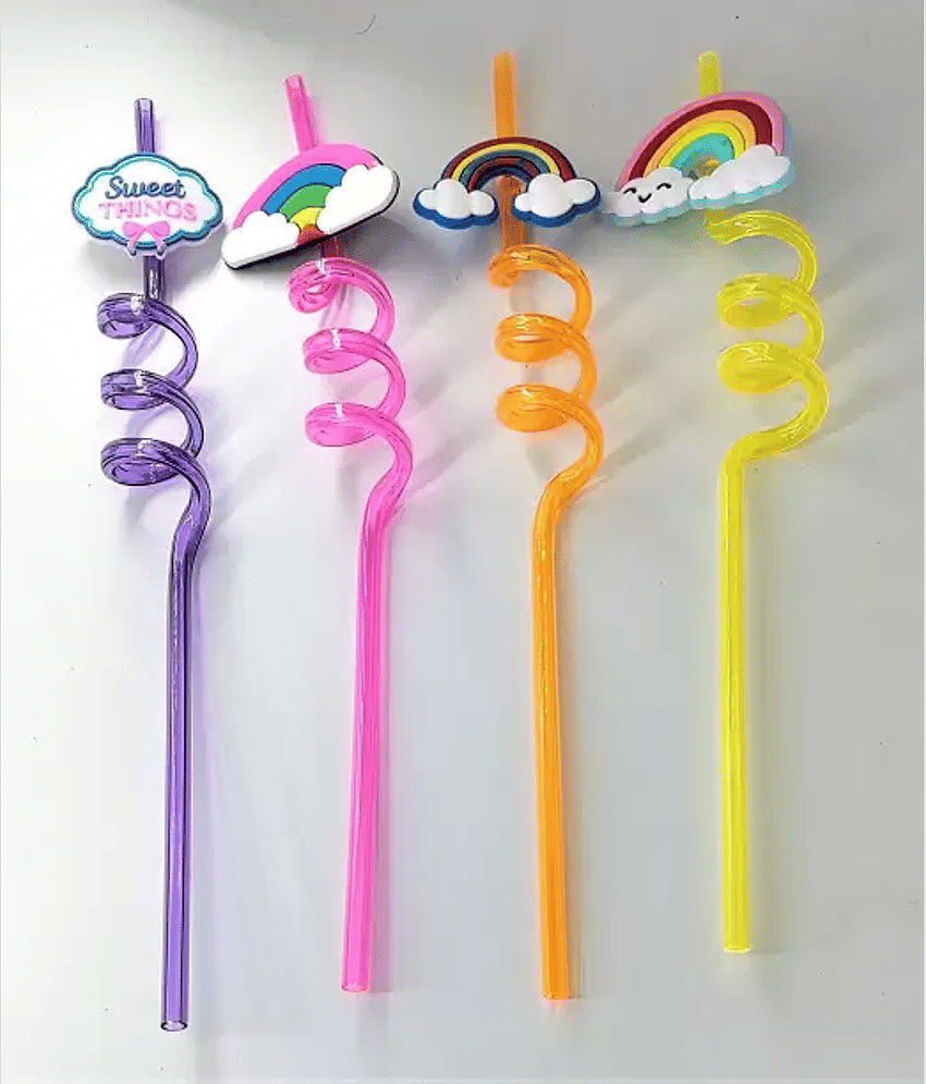 KALRA MAGIC Silicon Multicolor Straws