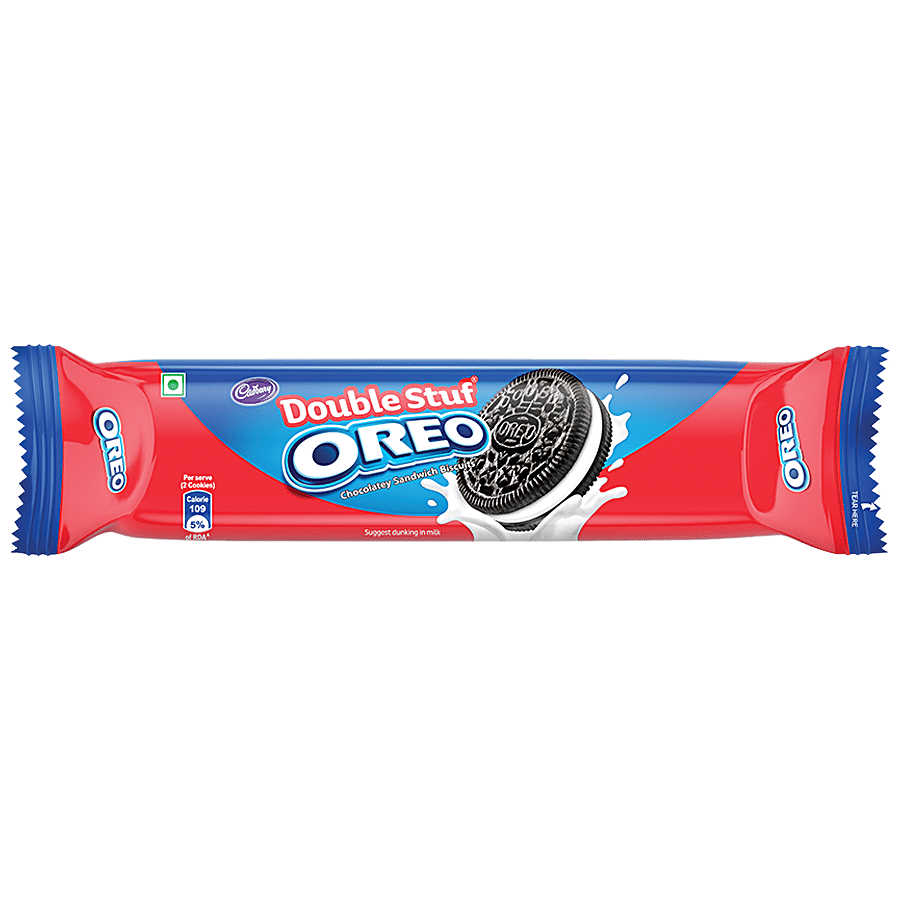 Cadbury Oreo Double Stuf Creme Biscuit, 150g