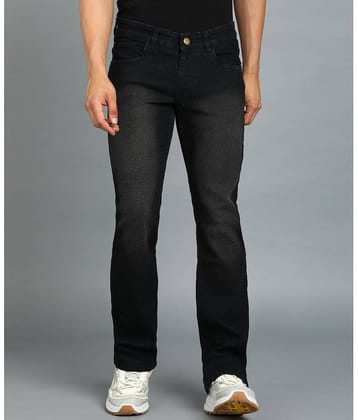 Urbano Fashion Regular Fit Bootcut Men's Jeans - Black ( Pack of 1 )