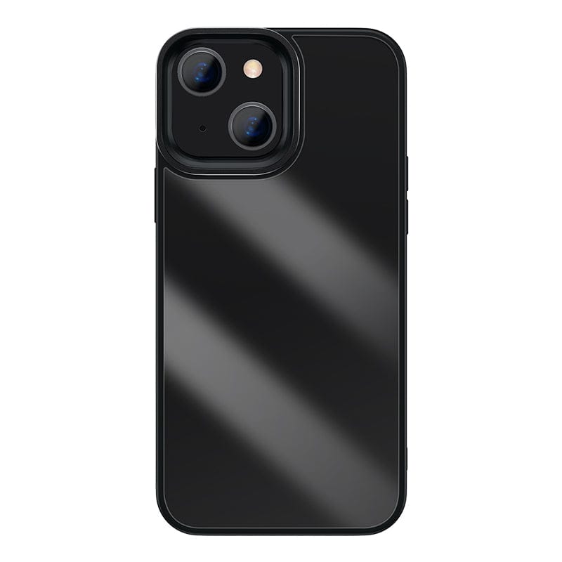 Baseus Crystal Phone Case for iPhone 13 Transparent - Black (ARJT000001)-Black