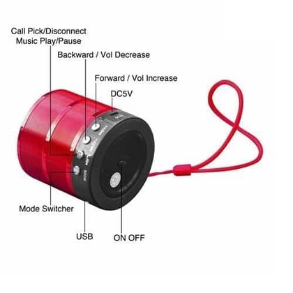 WS-887 Rechargeable Mini Bluetooth Speaker with Built-in FM Radio, HD Sound and Multi-Device Compatibility for Smartphones and Tablets WS-887 Rechargeable Mini Bluetooth Speaker with Built-in FM Radio, HD Sound and Multi-Device Compatibility for Smartphones and Tablets