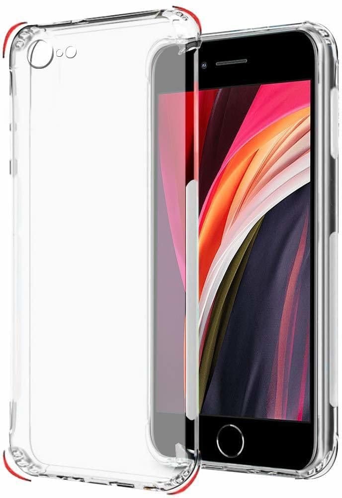 PLUGTECH TPU Ultra Hybrid Clear Camera Protection Back Cover Case for iPhone 7,iPhone 8,iPhone SE 2020